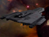 Battleship In Nebula