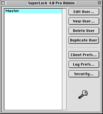 Admin Main Window