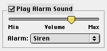 Alarm Sound Area
