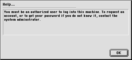 Client Help Window